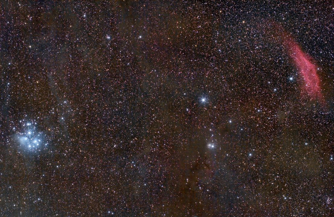 M45 and California Nebula