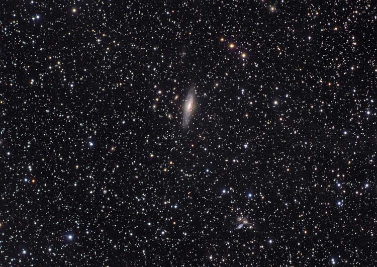 NGC 7331 and Stephen's Quintet